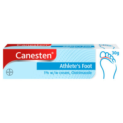 Canesten Dual Action Foot Cream - Pack of 15g (Formerly Canesten AF)