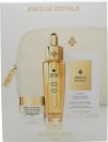 Guerlain Abeille Royale Gift Set: Day Cream 7ml - Oil In Water Serum 30ml - Renew Repair Serum 7 x 0.6g + Case