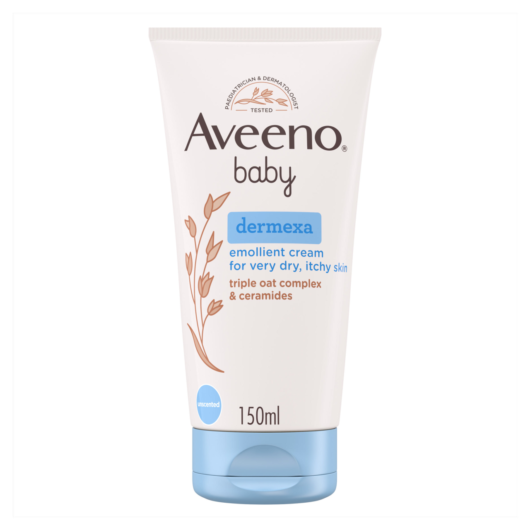 Aveeno Baby Dermexa Emollient Cream Baby Lotion Dry & Itchy Skin 150ml