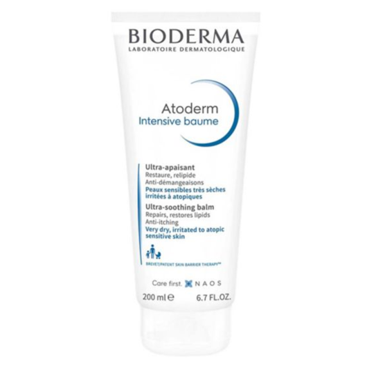 Bioderma Atoderm Intensive Balm Emollient Cream, For Very Dry And Itchy Skin Prone To Eczema 200ml