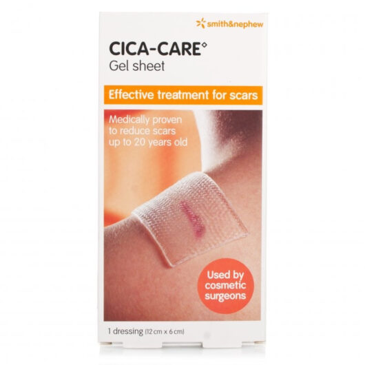 Cica-Care Silicone Gel Sheet 12cm x 6cm One Sheet