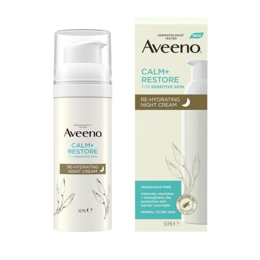 Aveeno Face Calm And Restore Re-Hydrating Night Cream 50ml