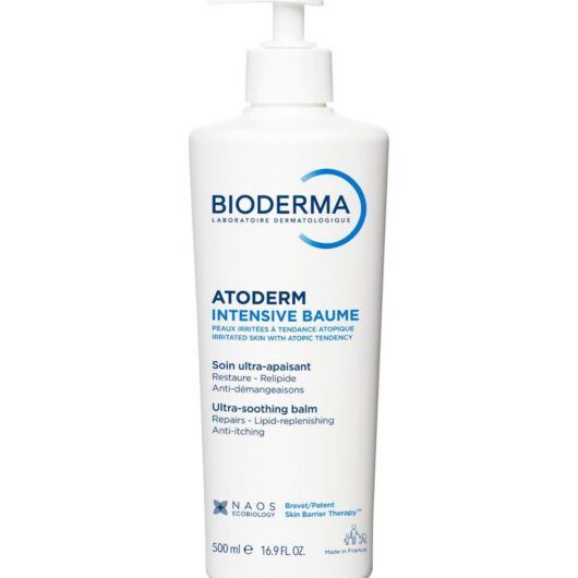 Bioderma Atoderm Ultra-Soothing Emollient Cream, For Very Dry, Itchy To Eczema-Prone Skin 500ml