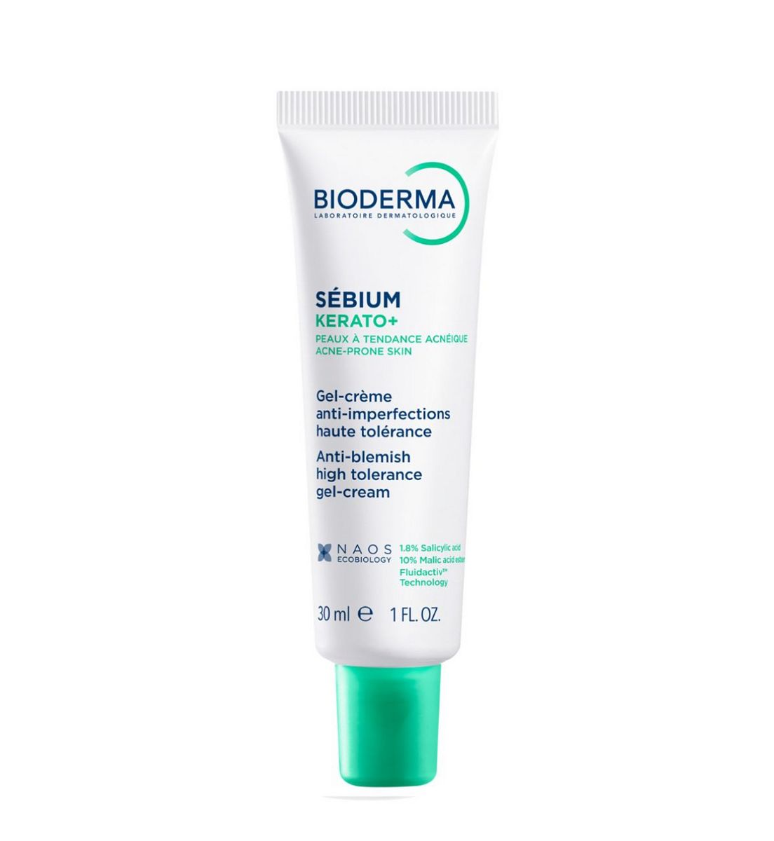 Bioderma Sebium Kerato+ 30Ml Anti-Blemish Gel Cream For Acne Prone Skin