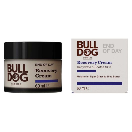 Bulldog Skincare End Of Day Recovery Cream For Men, Men's Face Cream, 60ml