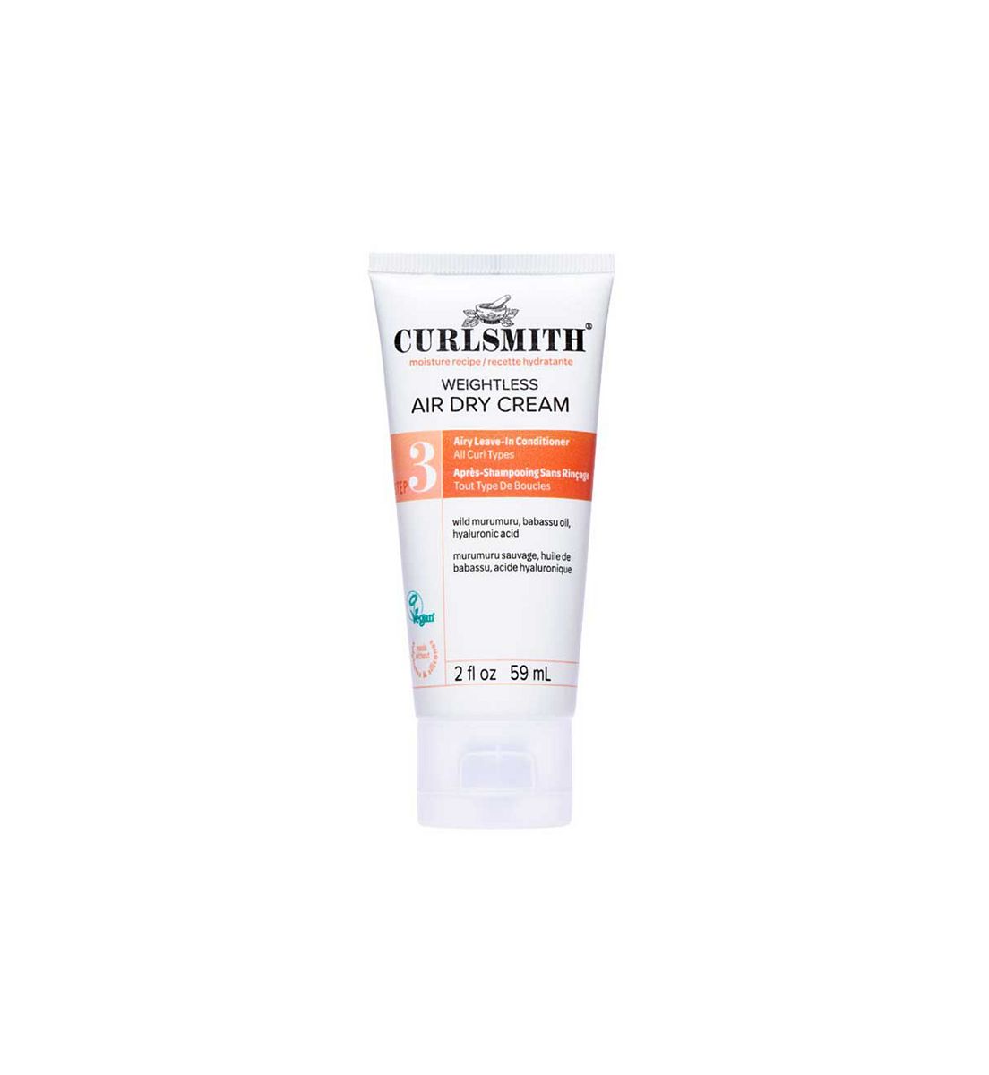 Curlsmith Weightless Air Dry Curl Cream, For All Types 59ml