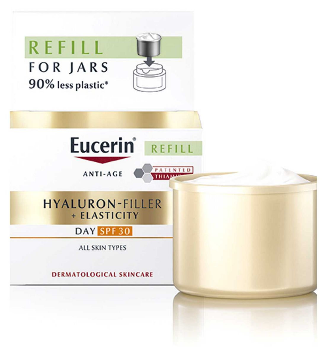 Eucerin Hyaluron Filler + Elasticity Day Cream Re-Fill 50ml