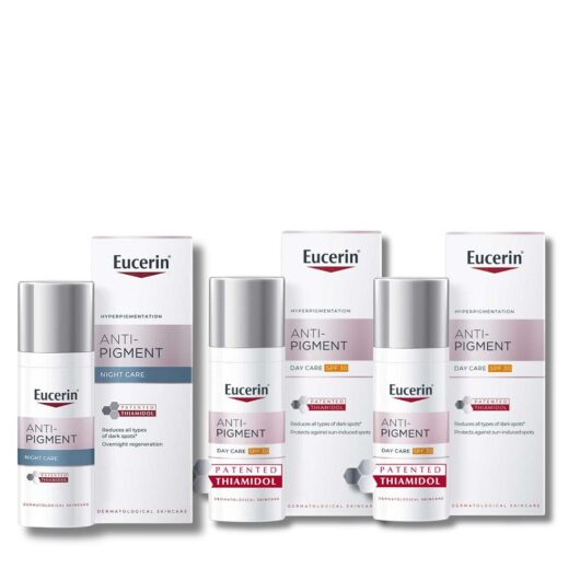 Eucerin Spf30 Day Cream, Night Cream & Serum
