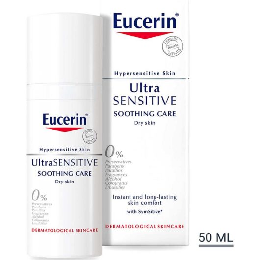 Eucerin Ultrasensitive Soothing Face Cream Moisturiser (Dry Skin) 50ml