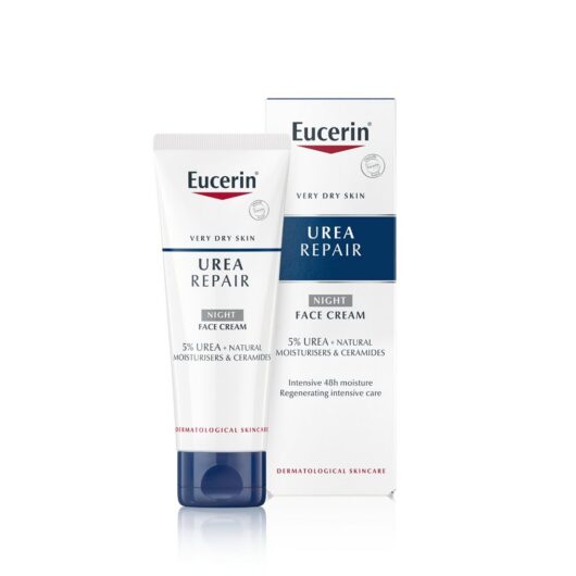 Eucerin Urearepair Dry Skin Replenishing Face Night Cream 5% Urea 50ml