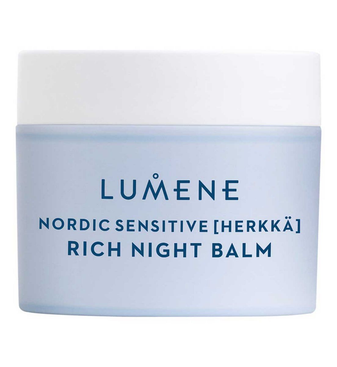 Lumene Nordic Sensitive Rich Night Balm Cream With Oat Cermides For Skin, Fragrance Free 50ml