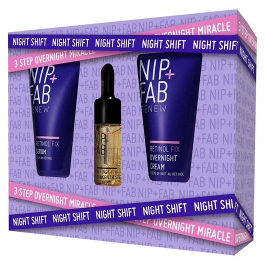 Nip+Fab Retinol Fix Night Shift Trio Set