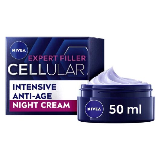 Nivea Cellular Filler Hyaluronic Acid Anti-Age Night Face Cream 50ml