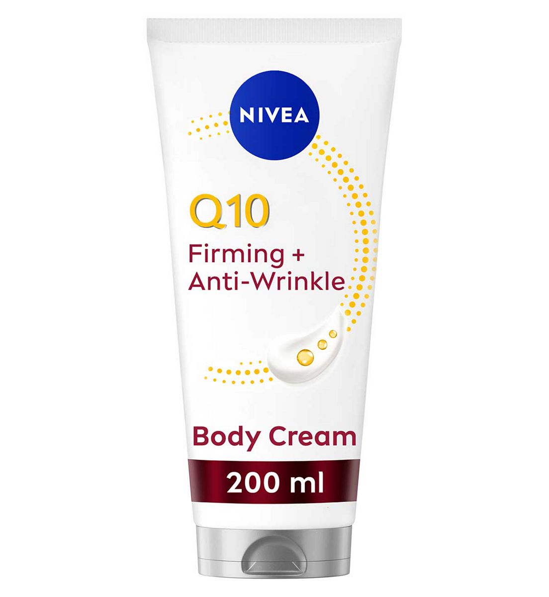 Nivea Q10 Firming + Anti-Wrinke Body Neck & Chest Cream Moisturiser200 ml, 200ml