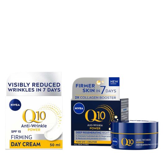 Nivea Q10 Spf15 Day Cream & Night Bundle