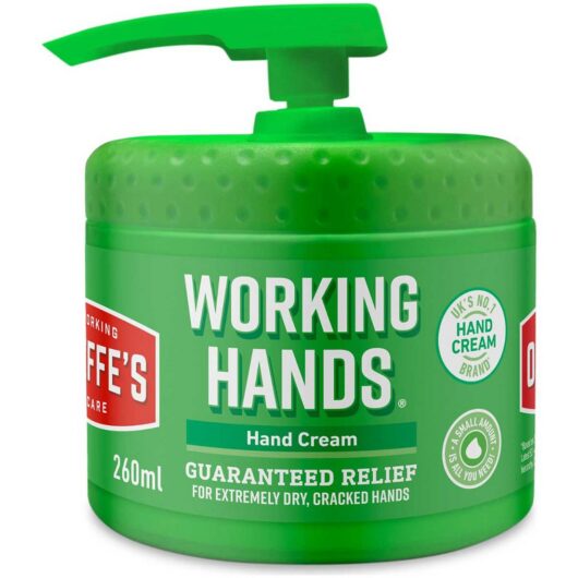 O'keeffe's Working Hands Pump Jar Hand Cream 260ml