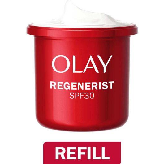 Olay Regenerist Day Face Cream Spf30 Refill. Firming Skincare With Niacinamide. 50ml