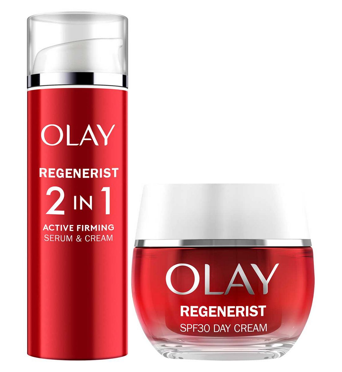 Olay Regenerist Day Face Cream Spf30 & Serum Bundle
