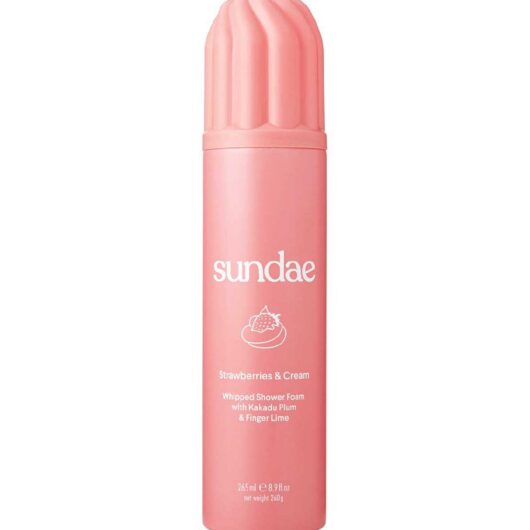 Sundae Strawberries & Cream Whipped Shower Foam 265ml