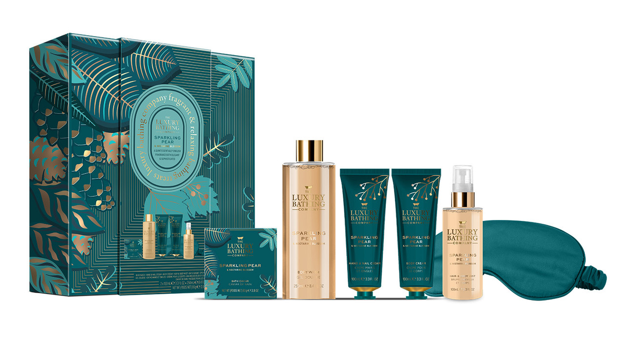 The Luxury Bathing Company Sparkling Pear & Nectarine Blossom Ultimate Night
