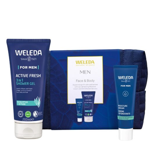 Weleda Men's Face & Body Gift Set